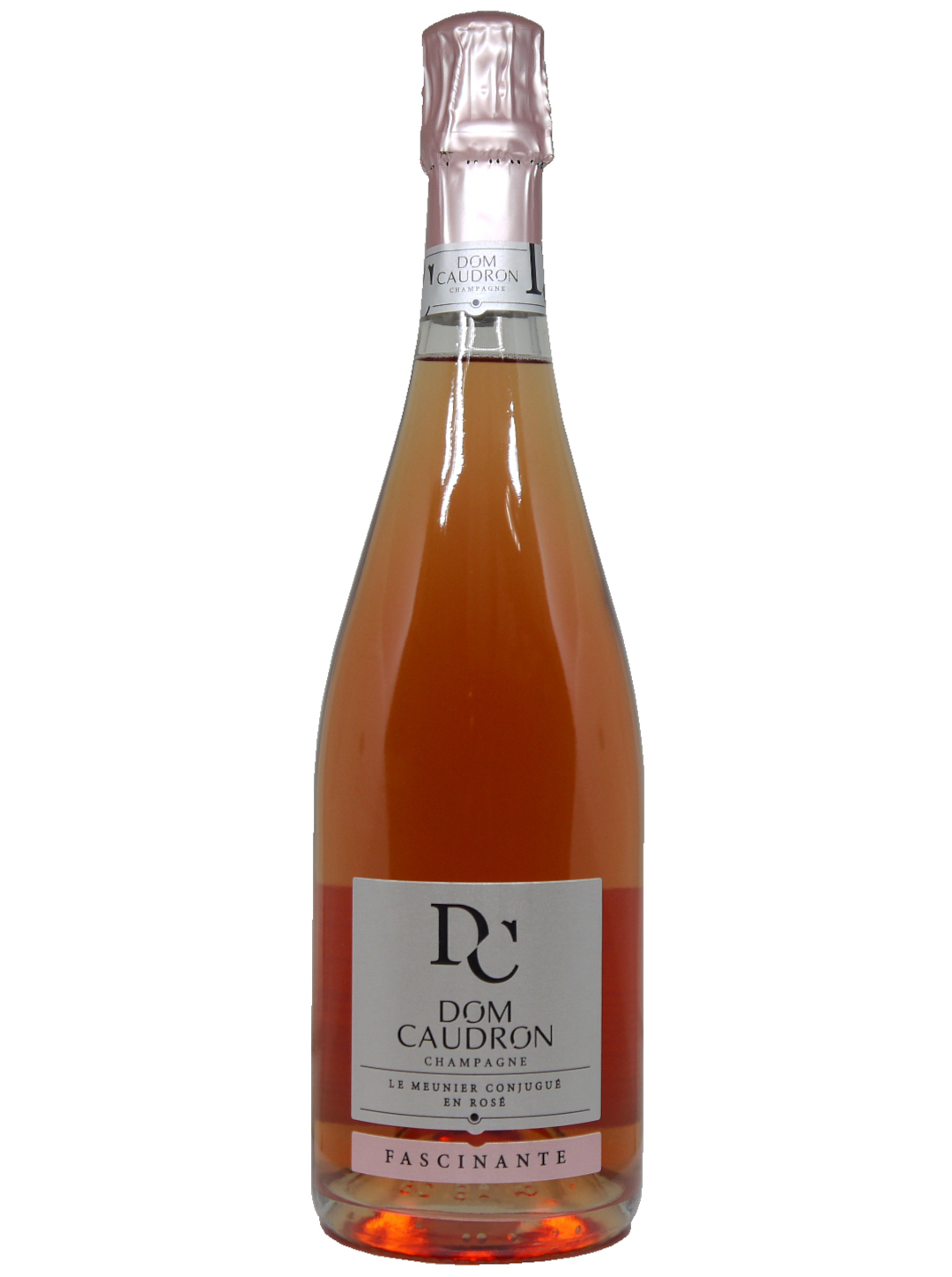Champagne Dom Caudron Fascinante Le Meunier Conjugué en Rosé